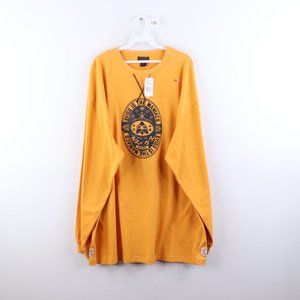 NOS Vinage Evisu Long Sleeve Shirt Gold Cotton